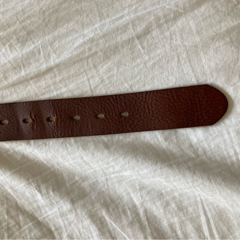 Learher belt
